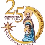 Logo Belenistas Hoyo de Manzanares 25 aniversario